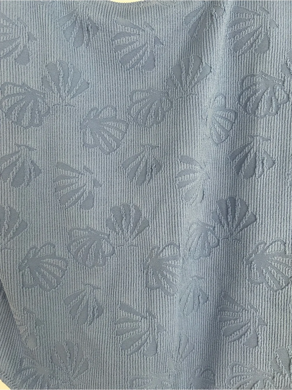 Ribbed seashell one piece - Picture 2 of 5